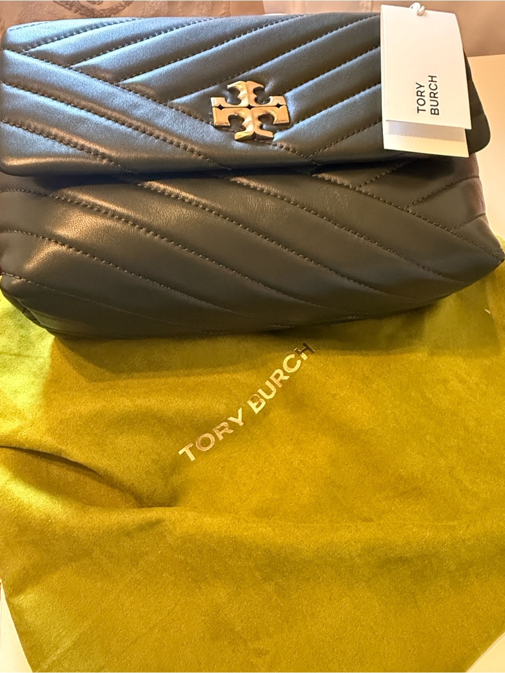 Kira Chevron Small Convertible Shoulder Bag